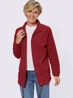 Veste polaire avec col montant et deux poches