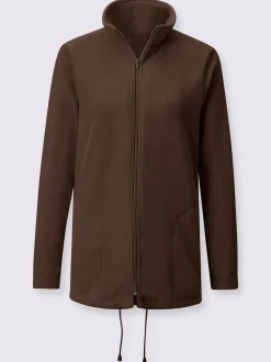Veste polaire avec col montant et deux poches