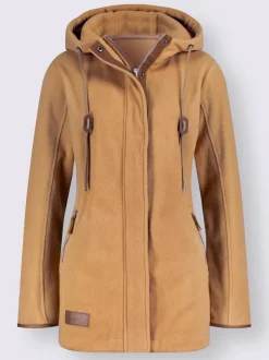 Veste polaire à capuche qualité polaire chaude