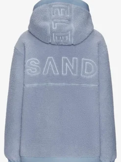 Veste polaire en peluche à capuche
