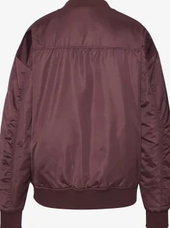 Veste réversible à motifs léopard avec poches fendues et bords-côtes doux