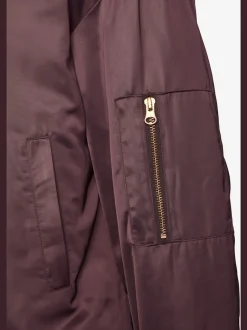 Veste réversible à motifs léopard avec poches fendues et bords-côtes doux