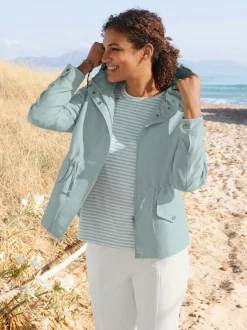Vestes à capuche à manches longues avec poches pratiques