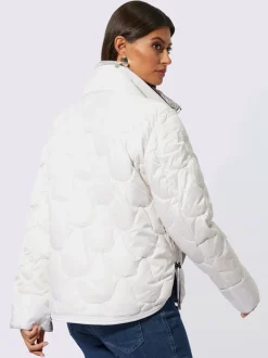 Vestes légères en duvet avec col montant pratique