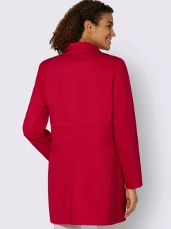Vestes longues à col transformable avec poches intégrées
