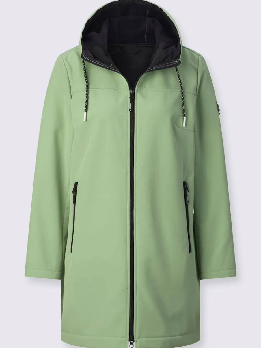 Veste softshell avec doublure polaire et poches zippées