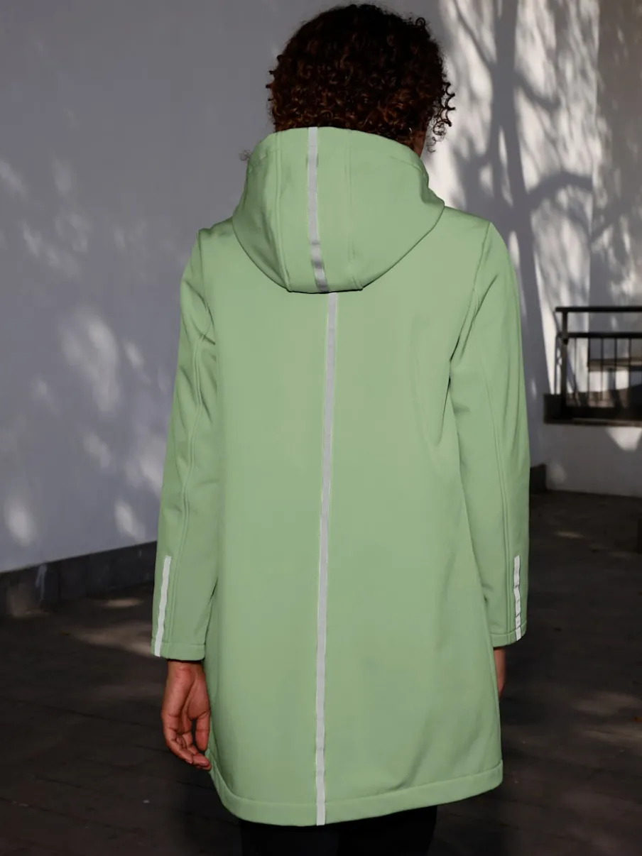 Veste softshell avec doublure polaire et poches zippées