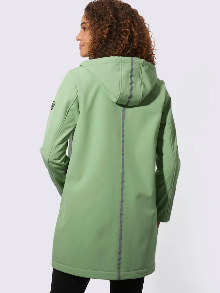 Veste softshell avec doublure polaire et poches zippées