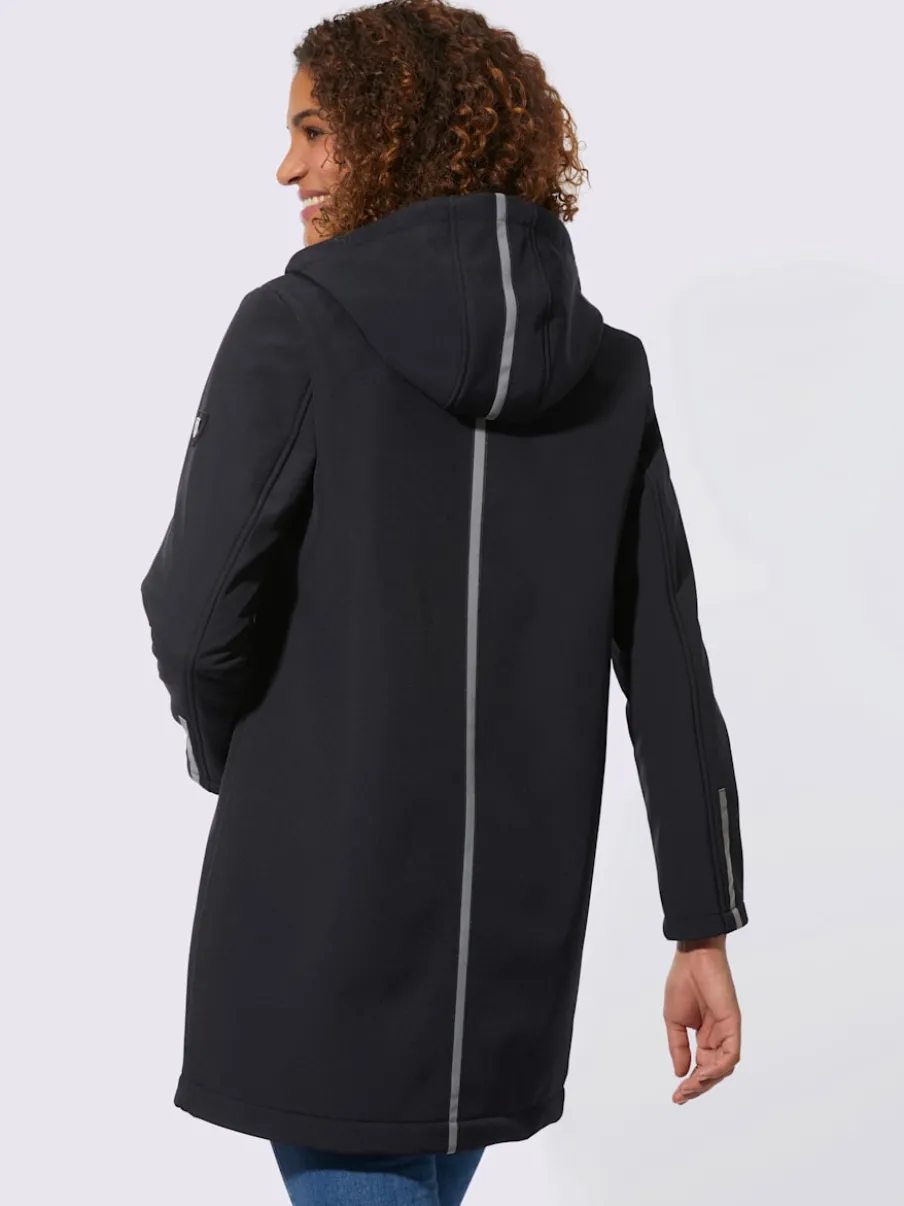Veste softshell avec doublure polaire et poches zippées