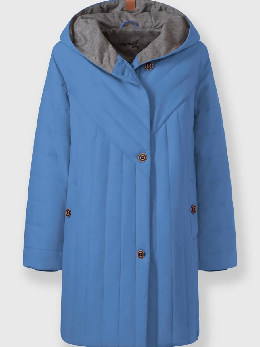 Veste sportive avec capuche polyester recyclé pratique et confortable