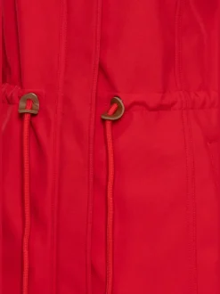 Vestes softshell avec capuche et coutures décoratives