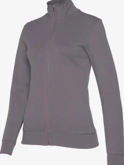 Veste sweat avec glissière et poches latérales agréables