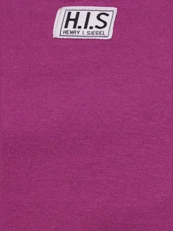 Veste sweat à col montant avec rayures sur les manches