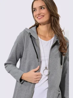 Veste sweat 60% coton