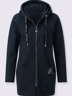 Veste sweat 60% coton