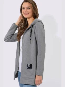 Veste sweat 60% coton