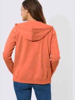Veste sweat pur coton