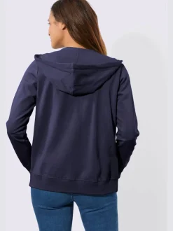 Veste sweat pur coton