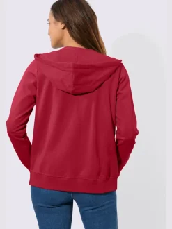 Veste sweat pur coton