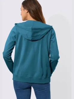 Veste sweat pur coton