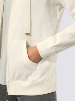 Veste sweat pur coton
