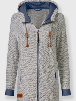 Veste sweat sportive avec capuche et poches pratiques