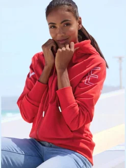 Veste sweat toute douce avec grande capuche et cordon