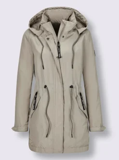 Veste technique respirante et imperméable avec capuche amovible