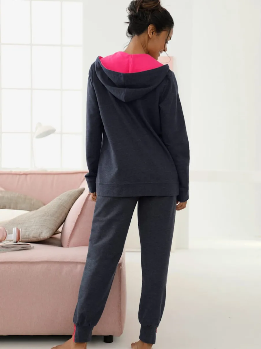 Veste zippée avec capuche et poches kangourou