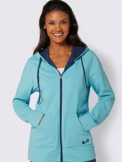 Veste zippée avec capuche et poches kangourou