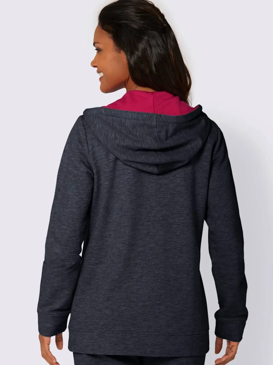 Veste zippée avec capuche et poches kangourou